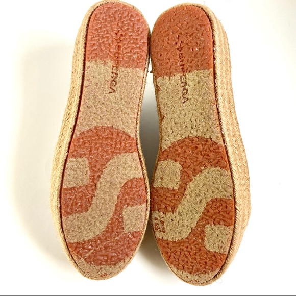 Brand New✨Superga Pufanropew Black & White Snakeskin Espadrille Sneakers - Picture 8 of 10